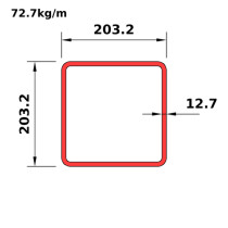 HA203x203x13