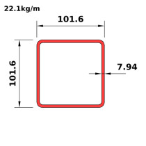 HS102x102x7.9