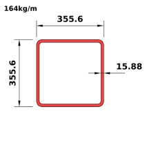 HS356x356x16