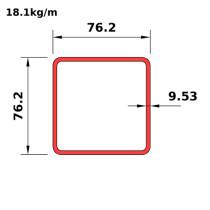 HS76x76x9.5
