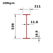W530x109