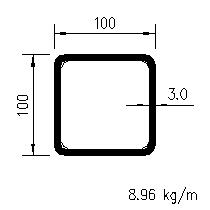 cfshs 100x100x3.0