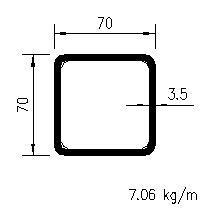 cfshs 70x70x3.5