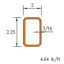 HSS 2.25x2x0.1875