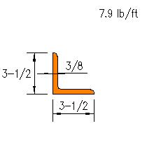 L 3.5x3x0.375