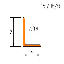 L 7x4x0.4375