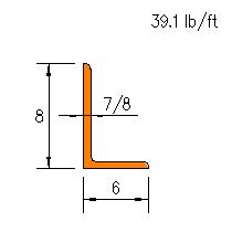 L 8x6x0.875