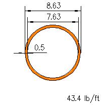Pipe 8 XS